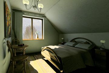  Projekt domu Kos (372) (KRD1118) - projekt domu parterowego z poddaszem - Zdjęcie 8