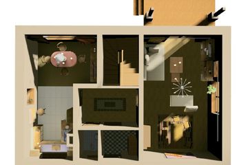  Projekt domu Kos (372) (KRD1118) - projekt domu parterowego z poddaszem - Zdjęcie 9