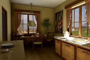  Projekt domu Lipczyk (421) (KRD2395) - projekt domu parterowego z poddaszem - Zdjęcie 4