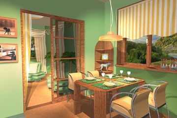 Projekt domu Mak (439) - parterowy z poddaszem dom o powierzchni 137,90 m², dach dwuspadowy - ujęcie 4