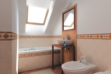  Projekt domu Mały Dworek (454) (KRD2407) - projekt domu parterowego z poddaszem - Zdjęcie 7