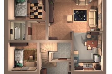  Projekt domu Marcepan (465) (KRD1524) - projekt domu parterowego z poddaszem - Zdjęcie 8