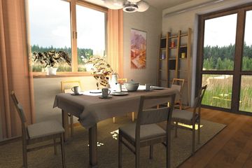  Projekt domu Pod Lipą (573) (KRD1188) - projekt domu parterowego z poddaszem - Zdjęcie 6