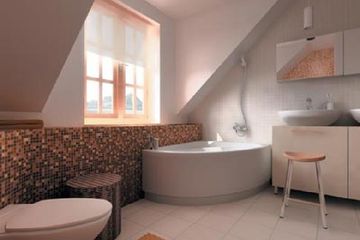  Projekt domu Prymulka (582) (KRD1905) - projekt domu parterowego z poddaszem - Zdjęcie 5