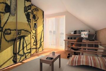  Projekt domu Prymulka (582) (KRD1905) - projekt domu parterowego z poddaszem - Zdjęcie 7