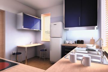  Projekt domu Smolik - murowana – ceramika (KRD1573) - projekt domu parterowego z poddaszem - Zdjęcie 4