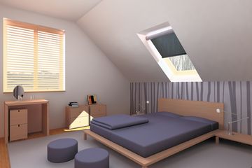  Projekt domu Smolik - murowana – ceramika (KRD1573) - projekt domu parterowego z poddaszem - Zdjęcie 6