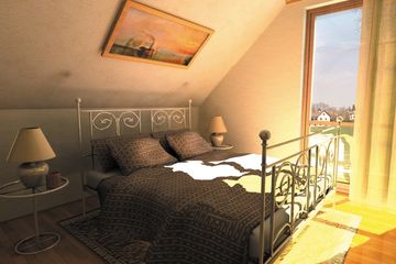  Projekt domu Smyk - murowana – ceramika (KRD1446) - projekt domu parterowego z poddaszem - Zdjęcie 8