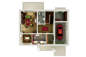  Projekt domu Ślężan (663) (KRD1329) - projekt domu parterowego z poddaszem - Zdjęcie 9