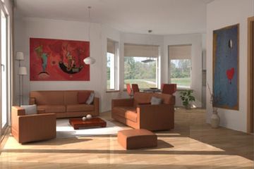  Projekt domu Chaber-2 (786) (KRD1634) - projekt domu parterowego z poddaszem - Zdjęcie 3