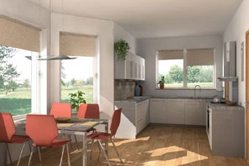  Projekt domu Chaber-2 (786) (KRD1634) - projekt domu parterowego z poddaszem - Zdjęcie 5