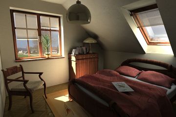  Projekt domu Nowy Dworek (849) (KRD1593) - projekt domu parterowego z poddaszem - Zdjęcie 7