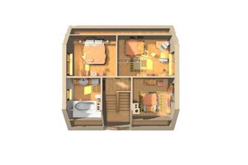  Projekt domu Krab (955) (KRD2465) - projekt domu parterowego z poddaszem - Zdjęcie 11