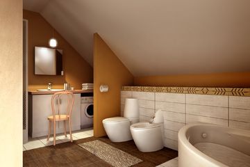  Projekt domu Dymsza (991) (KRD2636) - projekt domu parterowego z poddaszem - Zdjęcie 4