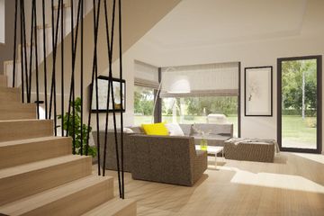  Projekt domu Margo Kubik (1341) (KRD2474) - projekt domu parterowego z poddaszem - Zdjęcie 5