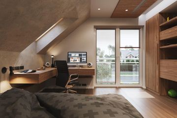  Projekt domu Melinda (1572) (KRD2721) - projekt domu parterowego z poddaszem - Zdjęcie 15