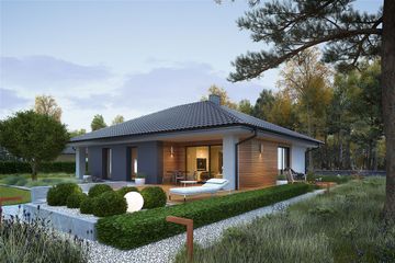  Projekt domu Mini 4 energo (WRC2706) - projekt domu parterowego - Zdjęcie 5