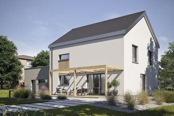  Projekt domu eko Typowy 31 (KKE1031) - projekt domu z pełnym piętrem - Zdjęcie 4