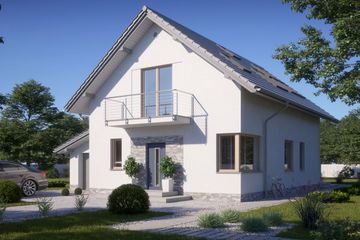  Projekt domu N5-G1 (KKG1002) - projekt domu parterowego z poddaszem - Zdjęcie 1