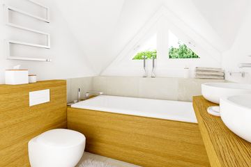  Projekt domu Agatka II z garażem 2-st. [A1] (WRF1405) - projekt domu parterowego z poddaszem - Zdjęcie 7