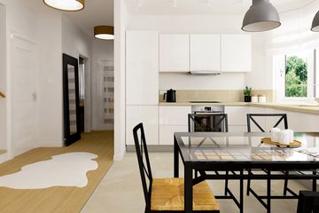  Projekt domu Agatka II trend bez garażu [B] (WRF1594) - projekt domu parterowego z poddaszem - Zdjęcie 4