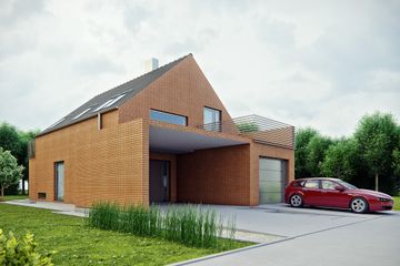  Projekt domu House 12.1 (WRG1066) - projekt domu parterowego z poddaszem - Zdjęcie 2