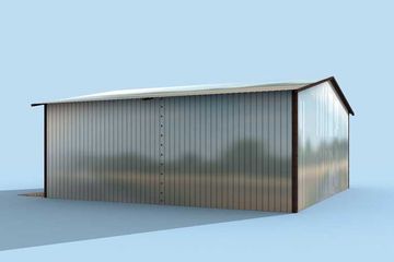  Projekt budynku gospodarczego GB18 projekt budynku gospodarczego (SLN2121) - projekt budynku parterowego - Zdjęcie 4