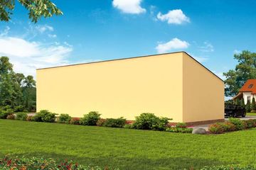  Projekt budynku gospodarczego G268 budynek gospodarczy (SLN2069) - projekt budynku parterowego - Zdjęcie 3