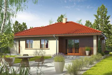  Projekt domu Margo G1 (30 stopni) (WRC2712) - projekt domu parterowego - Zdjęcie 3
