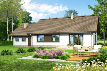  Projekt domu Mokka 5 s2 (WOF1109) - projekt domu parterowego - Zdjęcie 6