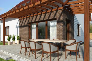  Projekt domu Vigo III DCP229b (WOB1682) - projekt domu parterowego z poddaszem - Zdjęcie 7