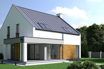  Projekt domu Xavier G2 (LBA1000) - projekt domu parterowego z poddaszem - Zdjęcie 3