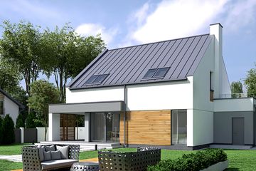  Projekt domu Xavier G2 (LBA1000) - projekt domu parterowego z poddaszem - Zdjęcie 5