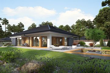  Projekt domu Tanita G2 energo (WRC2714) - projekt domu parterowego - Zdjęcie 1