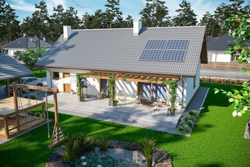  Projekt domu Tamina 3 (WOE1118) - projekt domu parterowego - Zdjęcie 3