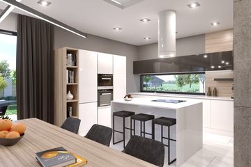  Projekt domu HomeKoncept 50 (KRX1070) - projekt domu parterowego z poddaszem - Zdjęcie 10