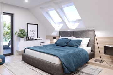  Projekt domu HomeKoncept 50 (KRX1070) - projekt domu parterowego z poddaszem - Zdjęcie 13