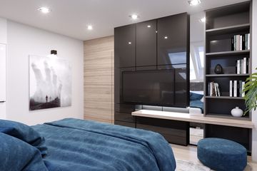  Projekt domu HomeKoncept 50 (KRX1070) - projekt domu parterowego z poddaszem - Zdjęcie 14