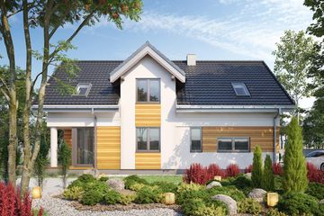  Projekt domu Elf (1619) (KRD1273) - projekt domu parterowego z poddaszem - Zdjęcie 4