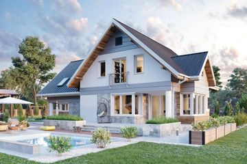  Projekt domu Zorza G2 (1621) (KRD2766) - projekt domu parterowego z poddaszem - Zdjęcie 6