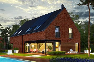  Projekt domu Teodor G2 (wersja A) energo (WRC2717) - projekt domu parterowego z poddaszem - Zdjęcie 5