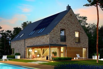  Projekt domu Teodor G2 (wersja B) energo (WRC2719) - projekt domu parterowego z poddaszem - Zdjęcie 4