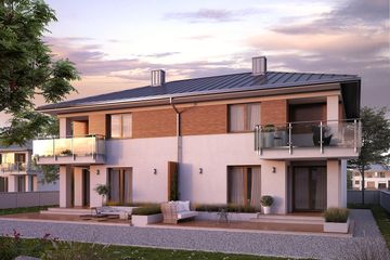  Projekt domu Turkusowy (BSA2149) - projekt domu z pełnym piętrem - Zdjęcie 2