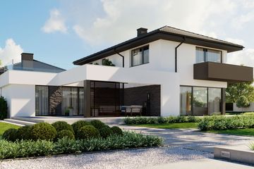  Projekt domu HomeKoncept 59 (KRX1076) - projekt domu z pełnym piętrem - Zdjęcie 3