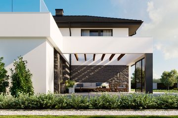  Projekt domu HomeKoncept 59 (KRX1076) - projekt domu z pełnym piętrem - Zdjęcie 4