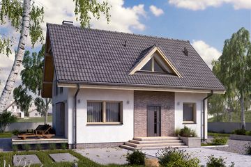  Projekt domu Bez dr-T (BSA2143) - projekt domu parterowego z poddaszem - Zdjęcie 4