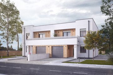  Projekt domu Pistacjowy (BSA2150) - projekt domu z pełnym piętrem - Zdjęcie 3