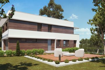  Projekt domu uA16 (WCB1026) - projekt domu z pełnym piętrem - Zdjęcie 3