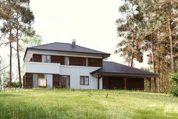  Projekt domu uA30 (WCB1046) - projekt domu z pełnym piętrem - Zdjęcie 2