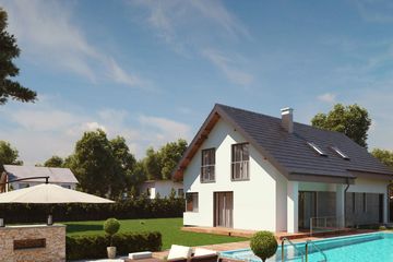  Projekt domu uA34v2 (WCB1050) - projekt domu parterowego z poddaszem - Zdjęcie 2